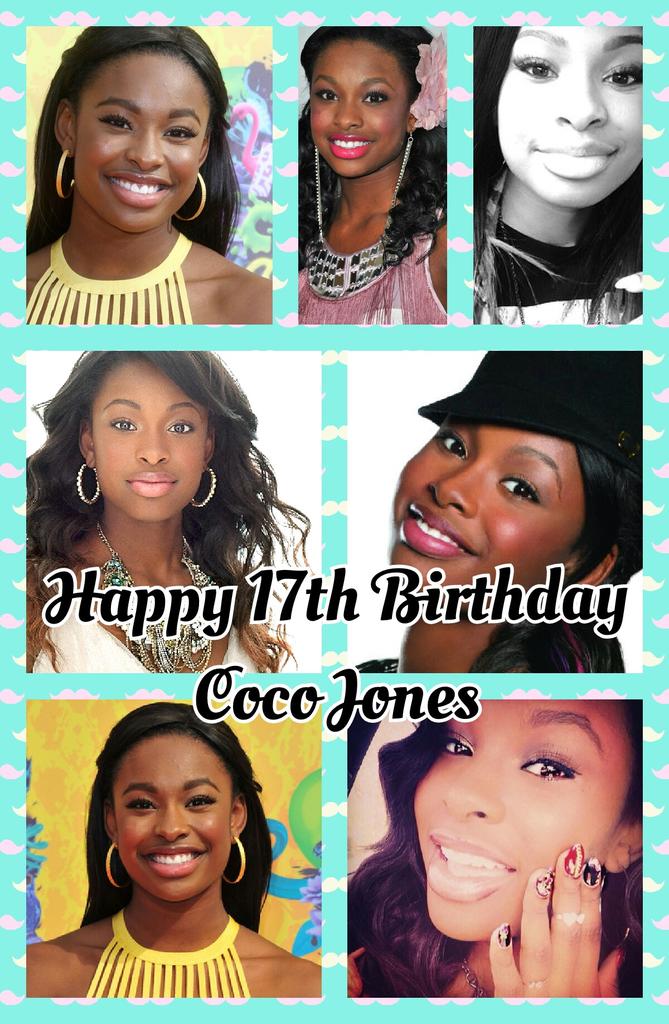 A Big HAPPY BIRTHDAY to Coco Jones
Hope you have a awesome birthday Coco. 