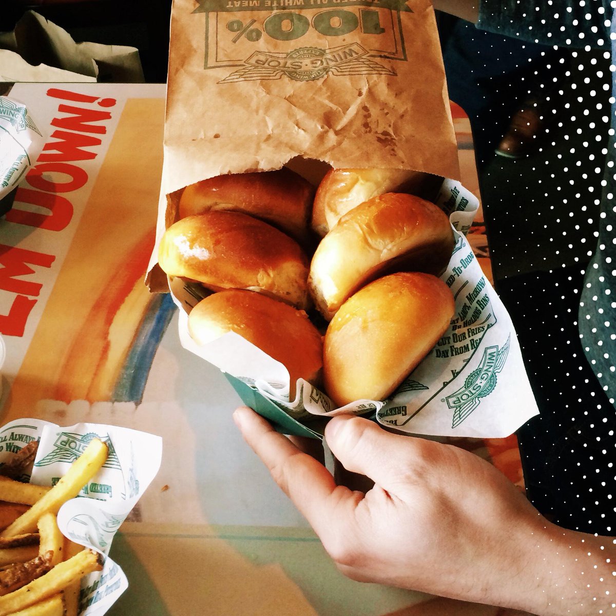 WingstopRoseV's tweet image. Big game is on, looks like our home team is about to #rollout