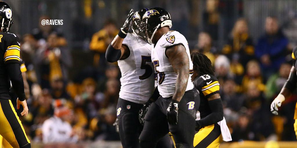 Ravens's tweet photo. Last man standing in the AFC North, we'll do our best to represent. http://t.co/Fyf5oKmKpV