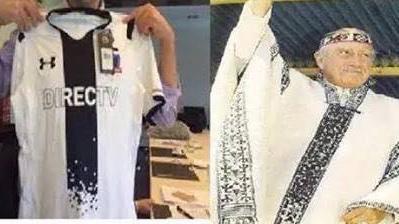 CarlosAmpuero's tweet photo. El Homenaje de Coló Coló a su socio número 1 Pinochet 😂😂👊👊 http://t.co/6d0ERd5OXD