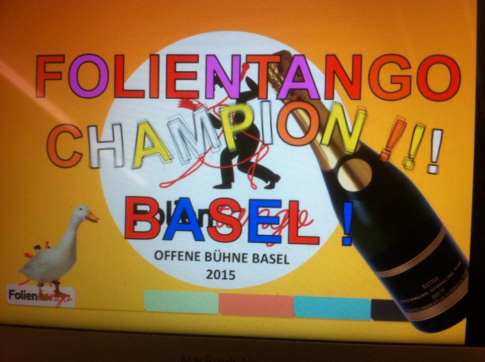 mikeofon's tweet photo. Erster local PowerPoint-Karaoke Champion im 2015: Hannes Flück räumt in Basel ab! #folientango #pptkaraoke http://t.co/VcPzSP0jHX