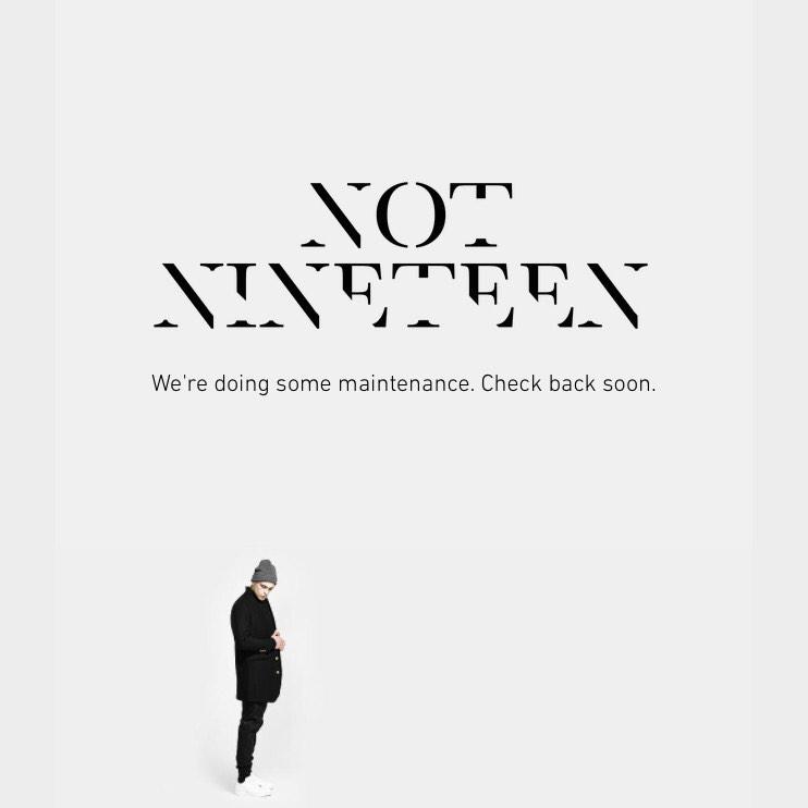 Not_Clothing's tweet photo. Apologies to anyone who's tried to get on our website last week, we are going through maintenance, check back soon http://t.co/4EuqVCyCiF