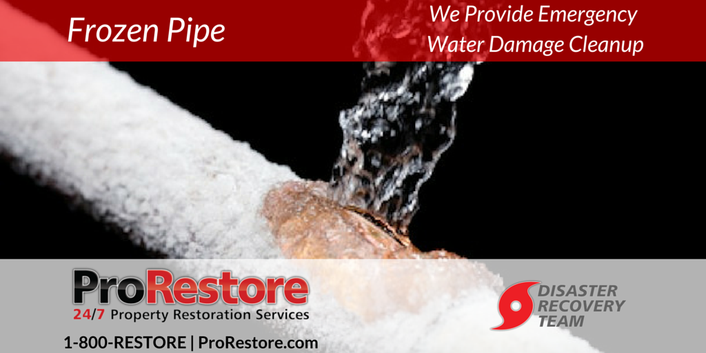 ProRestore247's tweet image. Do you have #frozenpipes ? Call #1800restore , We Provide #Emergency #Waterdamage cleanup