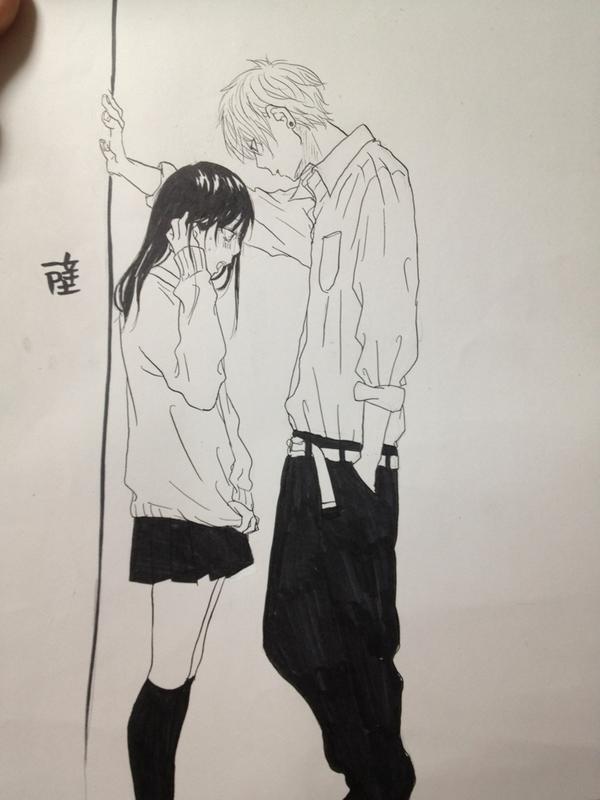 理想のカップルイラストはこれだ Risou Irasuto Twitter