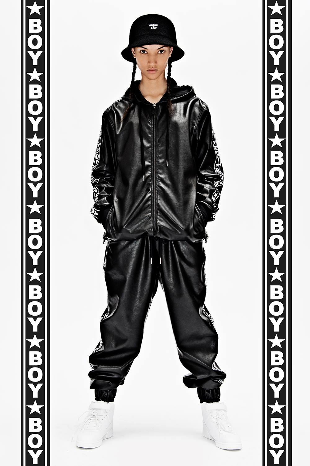 hugo tape tracksuit