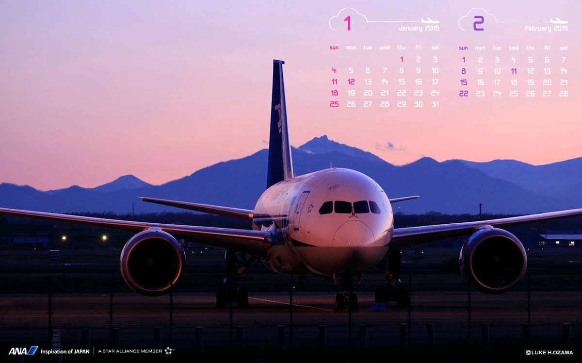 Ana旅のつぶやき 公式 今月のpc用壁紙カレンダー 機体写真 日本の風景 世界の街角の3種類ご用意しています ワタシのデスクトップは富士山にしました ダウンロードはこちらから Http T Co Ogemfmu4yy Http T Co C4atm5lfr4