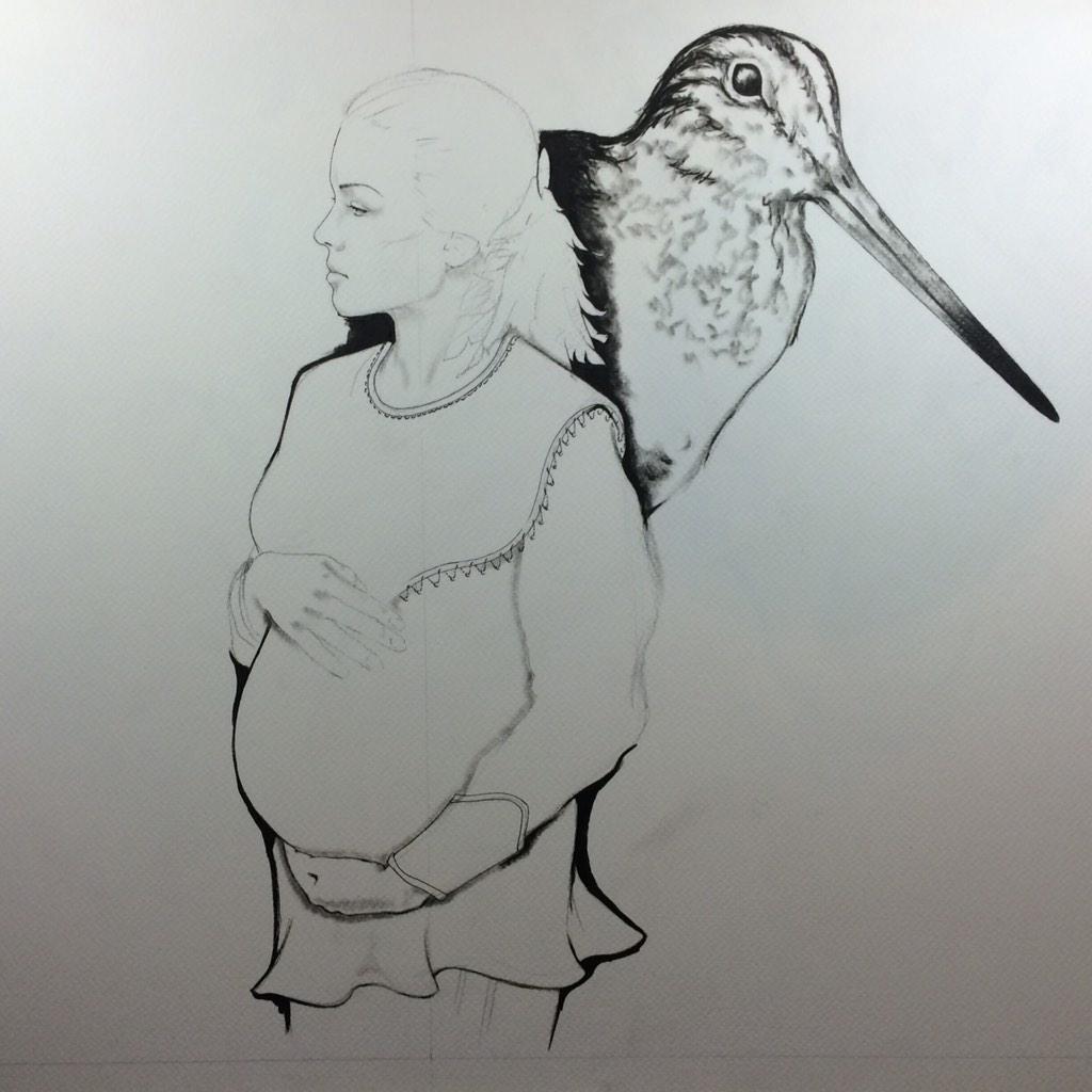 MohawkArtDesign's tweet photo. "Snipe: Clan Mother" #Snipe #Mohawk #MohawkArt #Iroquois #art #Mother #ClanMother @mohawkartdesign_jordanthompson http://t.co/YRaMKsw8pg