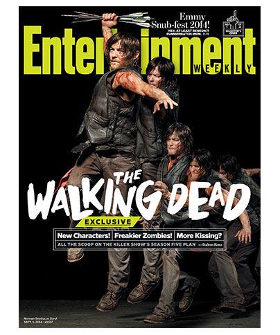 EW's tweet photo. Fill your ‘The Walking Dead’ void with this cover poster: http://t.co/EZEL8o4Zw1 http://t.co/XIhfkBgGll
