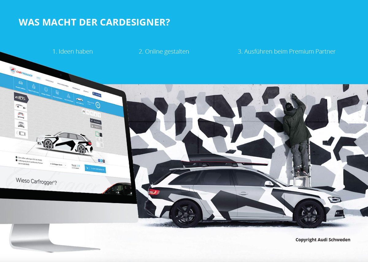 @carfrogger mit neuer Webseite, bald auch mit neuem Cardesigner carfrogger.com/de/auto-online…