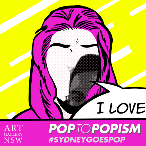 Dislay's tweet photo. I've made my face Pop! #sydneygoespop @ArtGalleryofNSW. Find out more: http://t.co/34cgMx9InV http://t.co/tWboQDnBAL