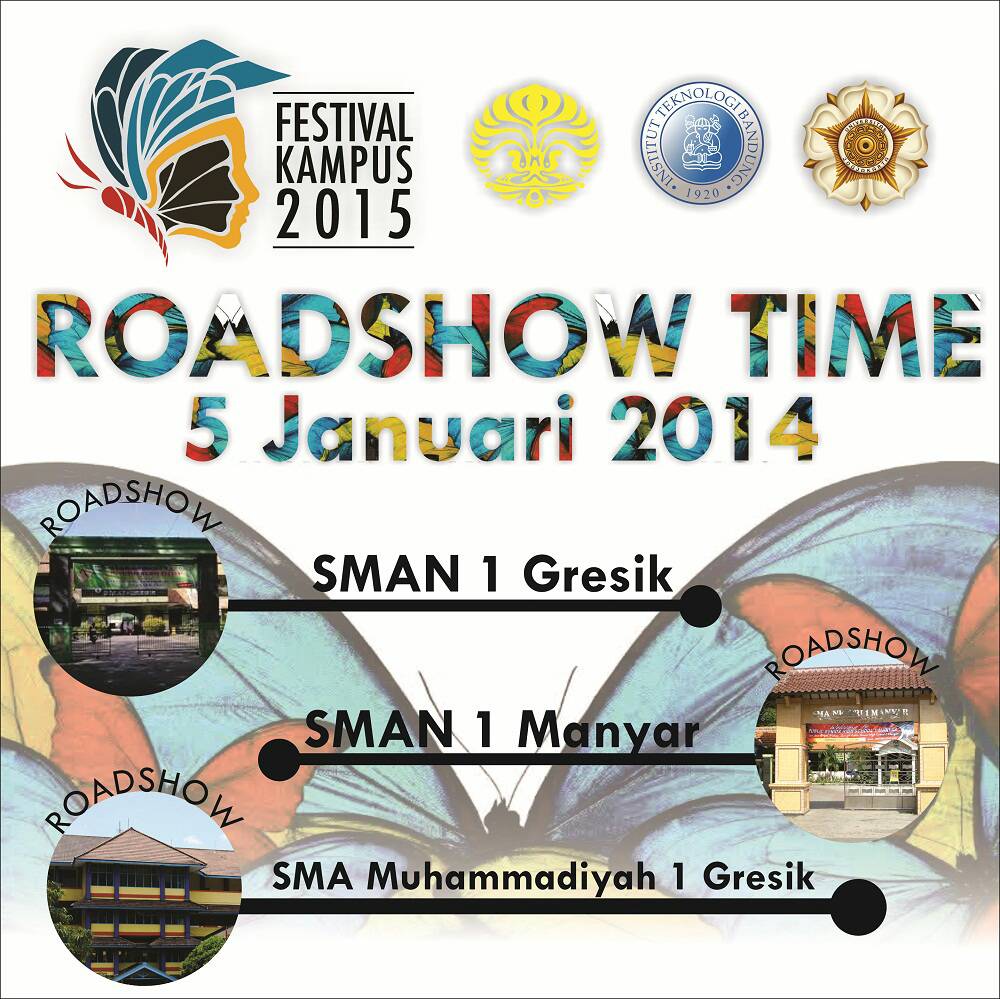 ROADSHOW TIME <a href="/SMANSAthok/">SMAN 1 Gresik</a> <a href="/SMANEMA/">SMAN 1 MANYAR</a> <a href="/SMAMSATUGRESIK/">SMA Muhammadiyah 1 Gresik</a>