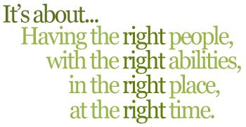 Target_Services's tweet image. It's About... #HumanResources