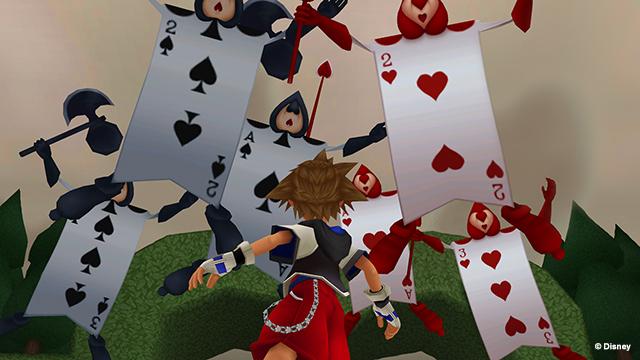 KINGDOMHEARTS's tweet photo. We got into some trouble in Wonderland so we're thinking of laying low this weekend... #Keystotheweekend http://t.co/t0288uffPv