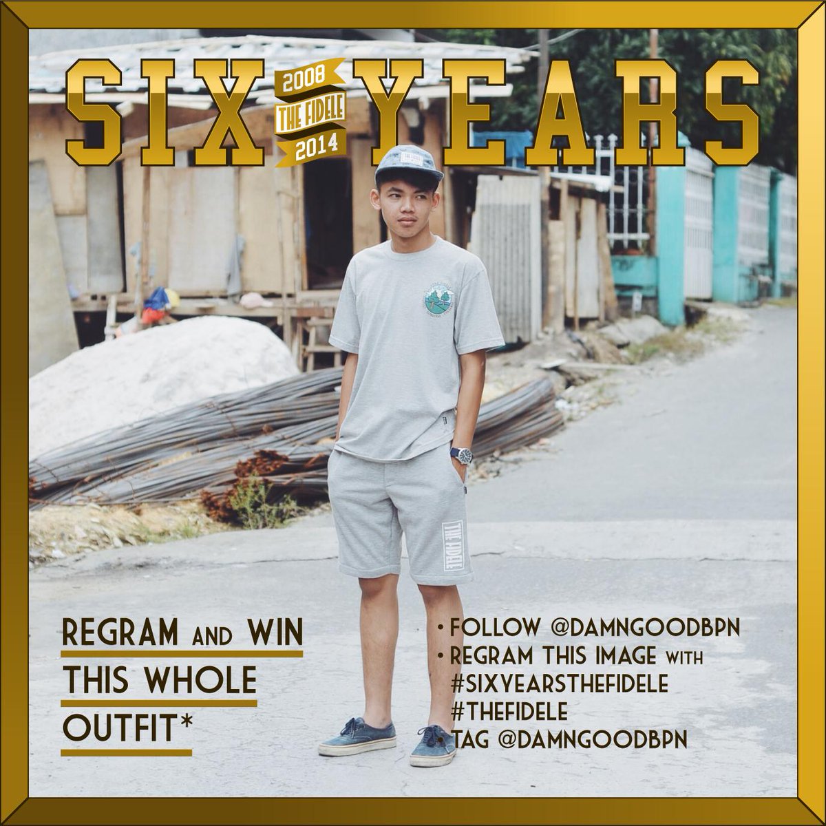 we do a special giveaway in our instagram. don't missed it. follow our IG: damngoodbpn &amp; repost this. good luck!