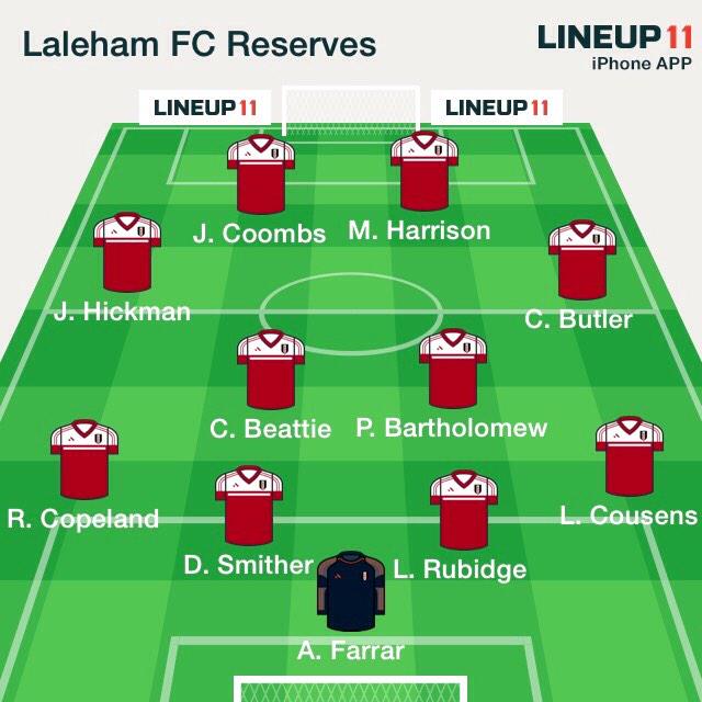 LalehamRes's tweet photo. Our starting lineup from Saturday's game http://t.co/5wos9jMvAd