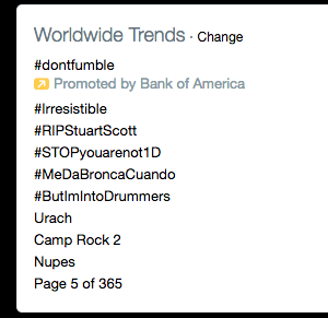 #1 worldwide trend 🇺🇸👸🇺🇸🔪 #Irresistible #FallOutBoyABAP youtu.be/zNkivNlkjj8 smarturl.it/FOBABAP
