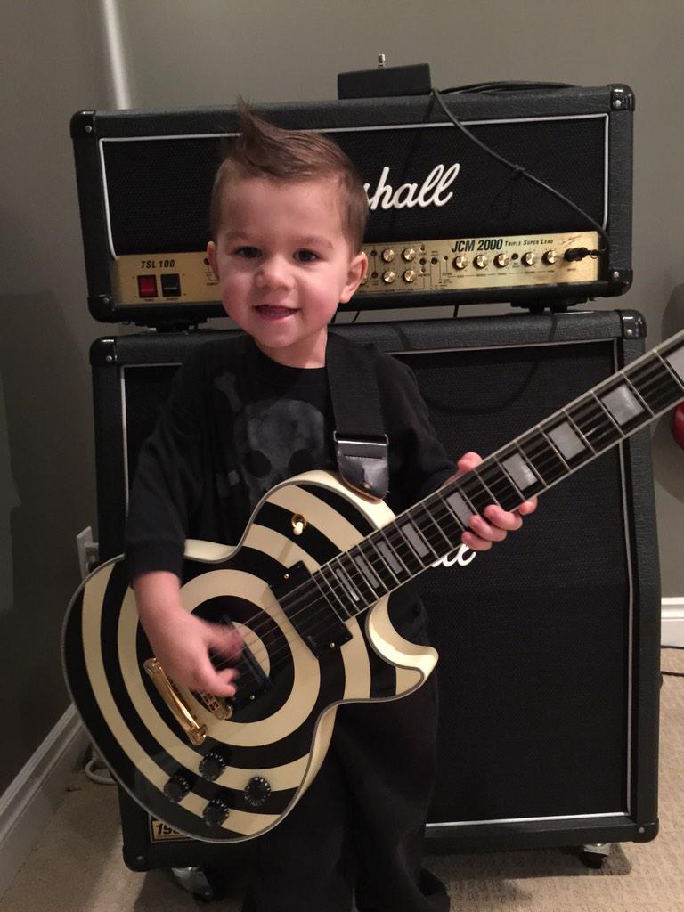 MeganStasiewich's tweet photo. @ZakkWyldeBLS thanks for signing these photos in Regina for our boy Zakk! Philip had a blast at VIP again with you! http://t.co/wfgpR8p7lA