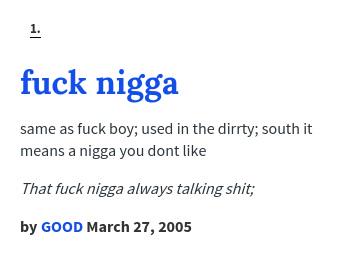 Nigga meaning