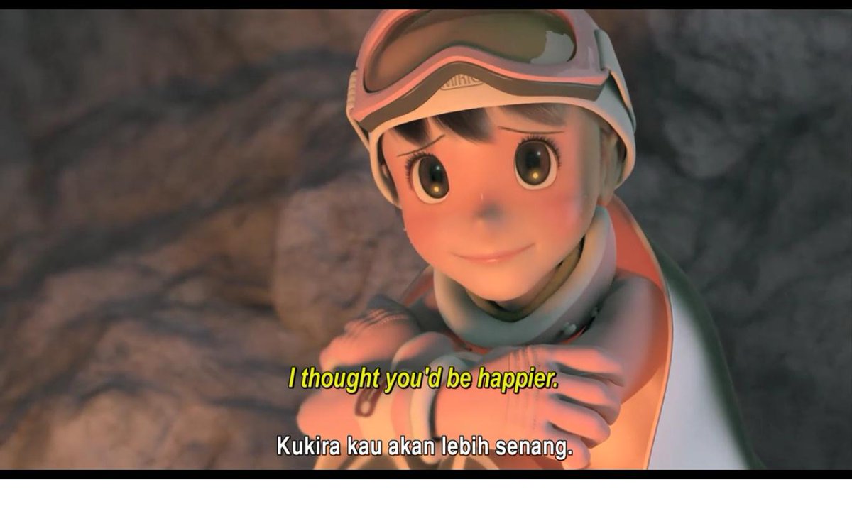 Kukira, kau akan lebih senang. :)