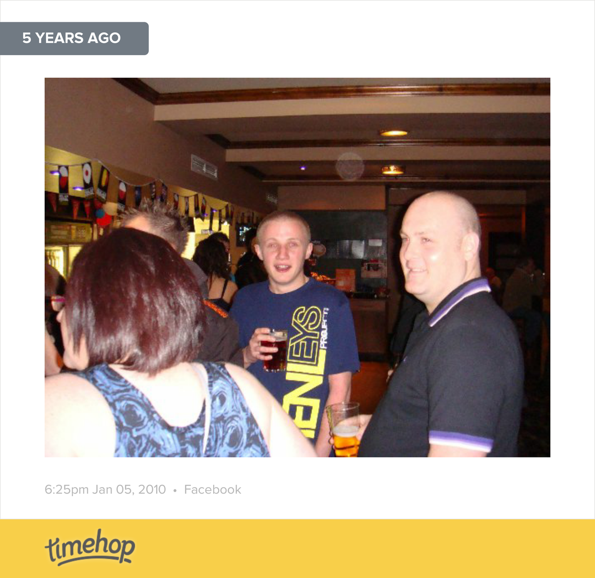 andymogs's tweet photo. Exactly 5 years ago today! (via @timehop) http://t.co/cat9nBcGCk http://t.co/4oMAgAmZsi