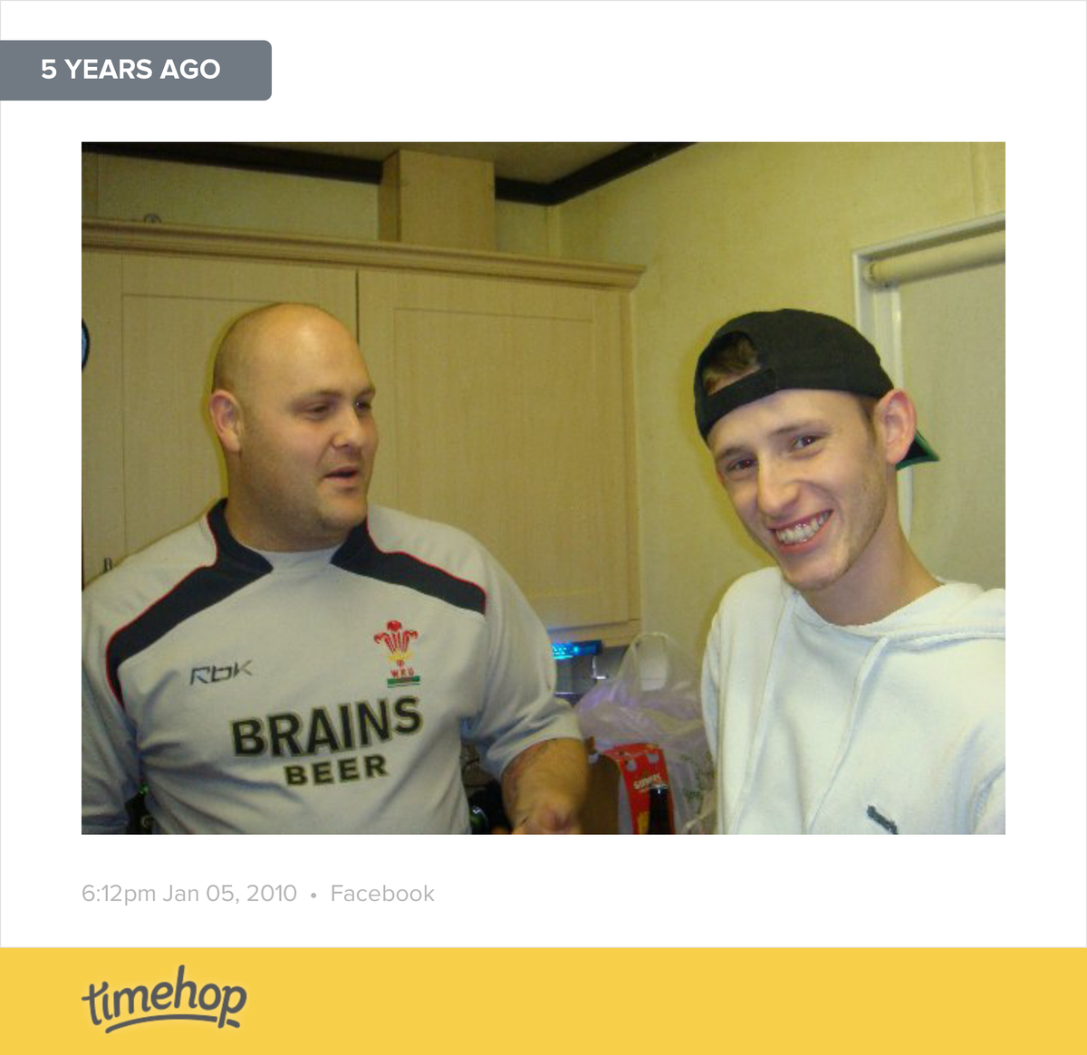 andymogs's tweet photo. Exactly 5 years ago today! (via @timehop) http://t.co/31x4lD2wqg http://t.co/PoDifdTXW9