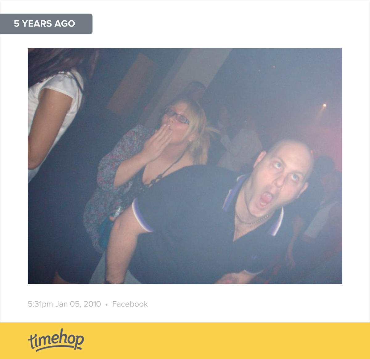 andymogs's tweet photo. Exactly 5 years ago today! (via @timehop) http://t.co/Oqzhnf2gPN http://t.co/P1XOZi4Hkg