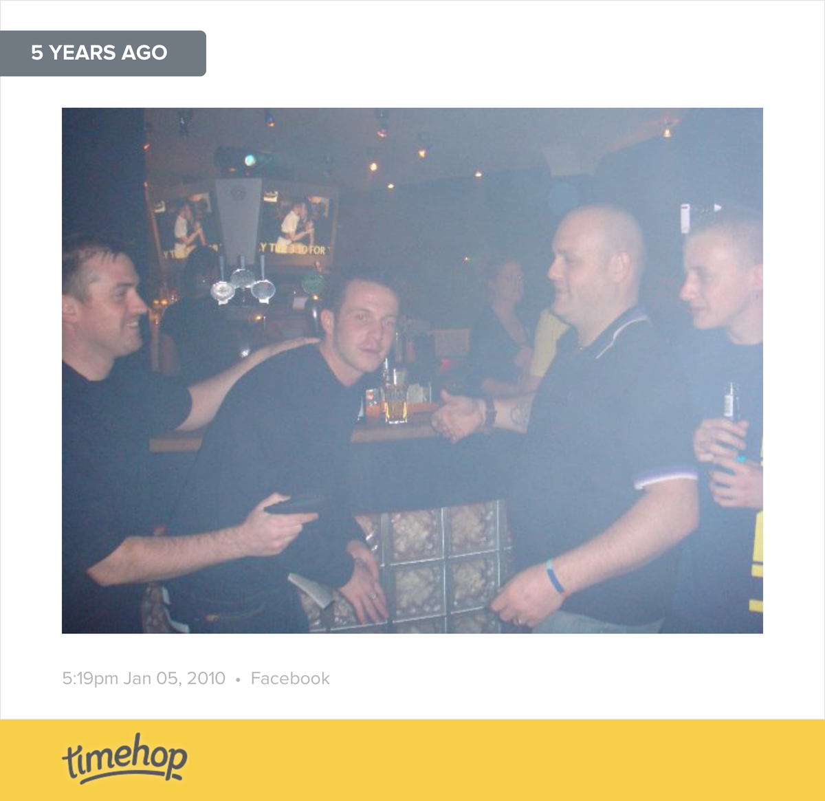 andymogs's tweet photo. Exactly 5 years ago today! (via @timehop) http://t.co/neDe9dyFfI http://t.co/FwqnF4gw0h