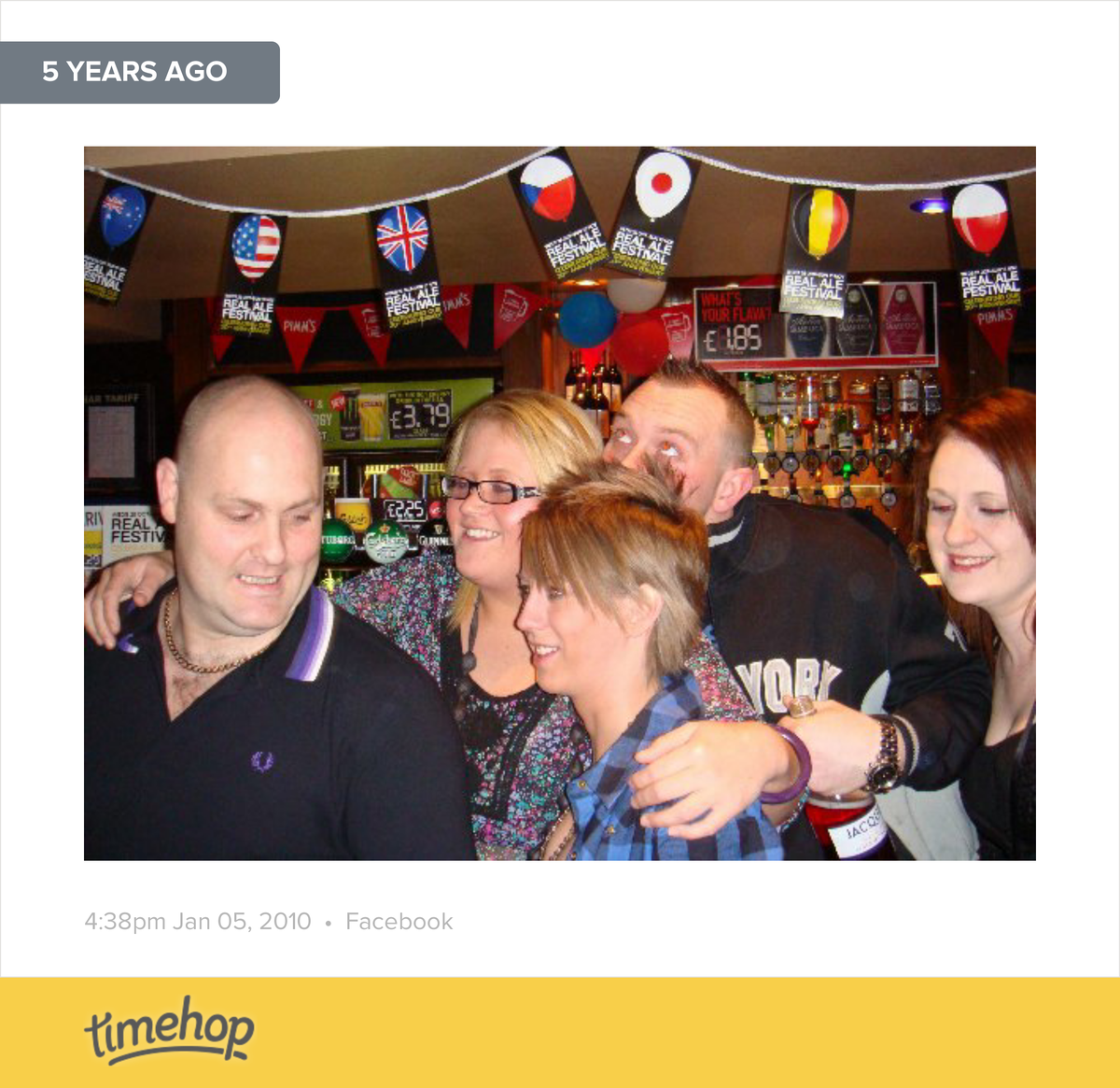 andymogs's tweet photo. Exactly 5 years ago today! (via @timehop) http://t.co/ZhOBLP4bIq http://t.co/pofEgW6Tsh