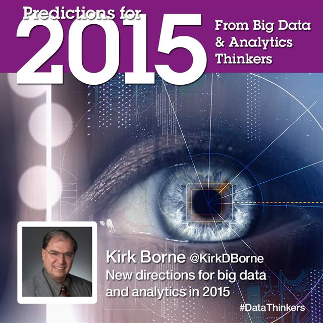 LaurieJohnson2's tweet photo. New directions for big data & analytics in 2015. #bigdata #DataThinkers @KirkDBorne http://t.co/8qSAZoIcn4 http://t.co/sRRHuhNlNu