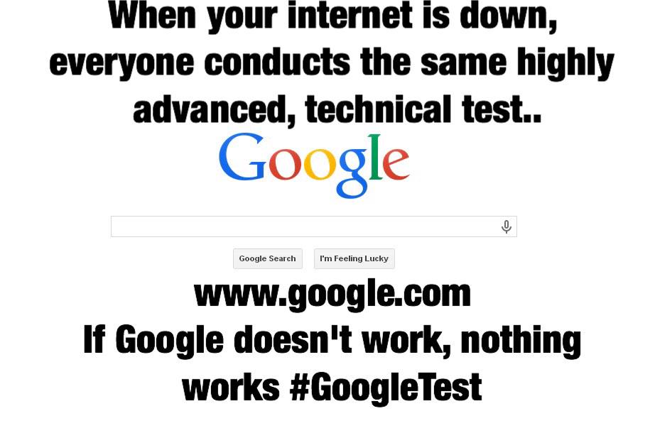 Dan7Bow's tweet image. @google Everyone does the #GoogleTest these days!