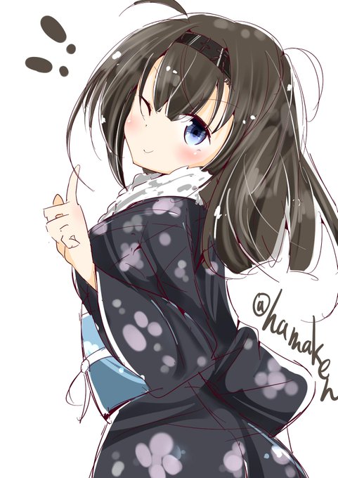 『大丈夫ッ今年はいい年ですよ!提督ッ』
大凶引いたあとに自信満々に励ましてくれる秋月ちゃん。
#艦これ版深夜の真剣お絵描き60分一本勝負 