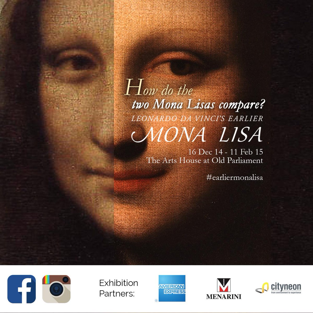 earliermonalisa's tweet photo. How do both Leonardo da Vinci Mona Lisas differ?Find out more at http://t.co/HSDxJfxjtc. http://t.co/CrncvZDokp