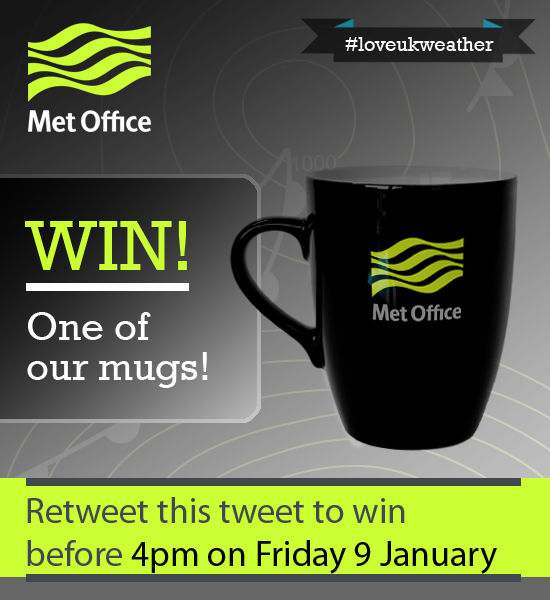 Got the back to work blues? RT to WIN a Met Office mug! T&amp;Cs at bit.ly/YgzyVy #loveukweather