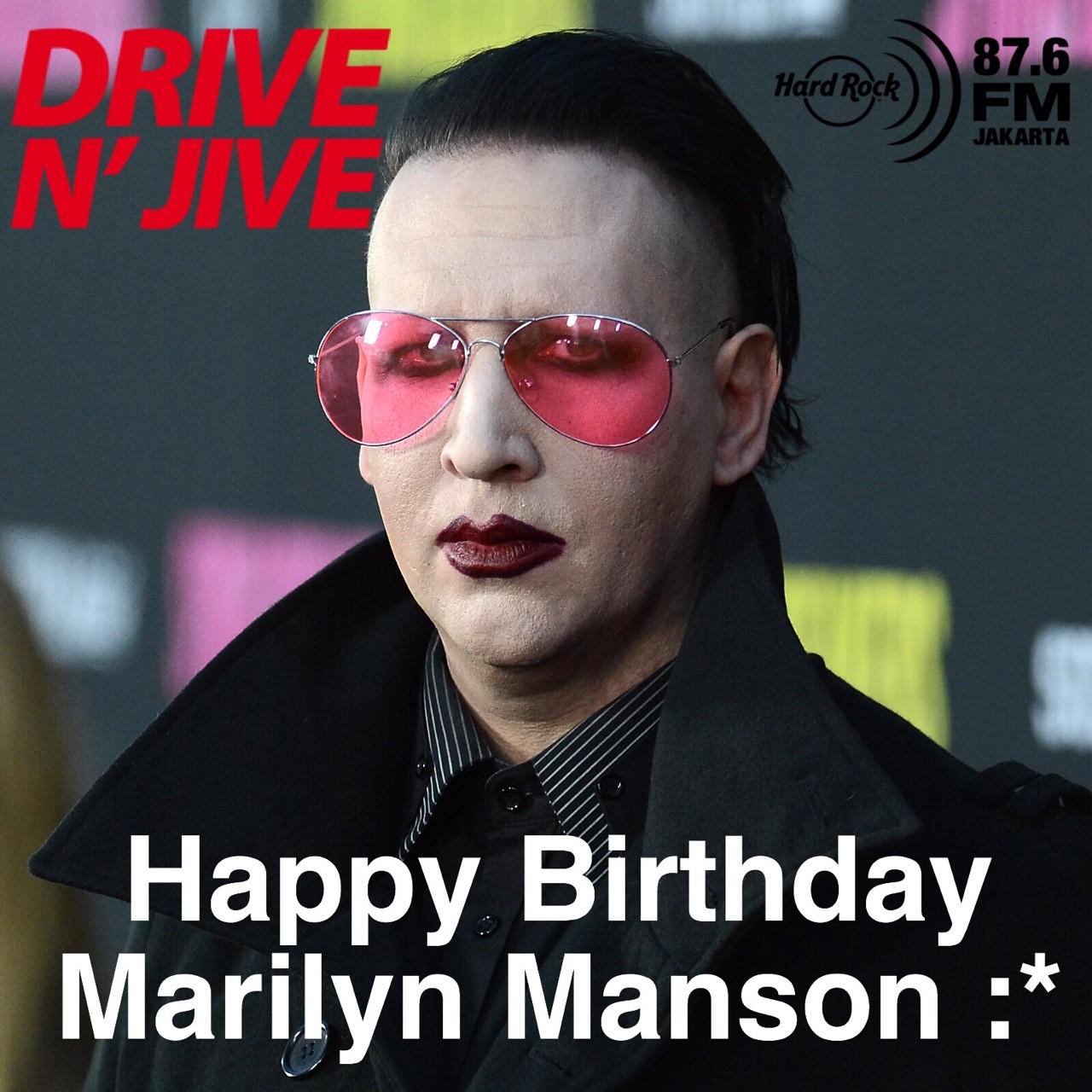 Happy Birthday Marilyn Manson! 
