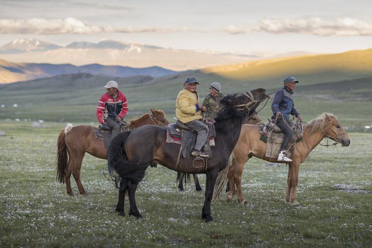 Riding horses is a way of life in Black River Valley #Mongolia . #VisitMongolia . Image by D.Baxendale