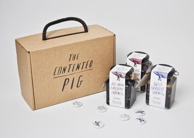 TheDieline's tweet image. A lovely box of jammy goodies. thediel.in/14nD58I