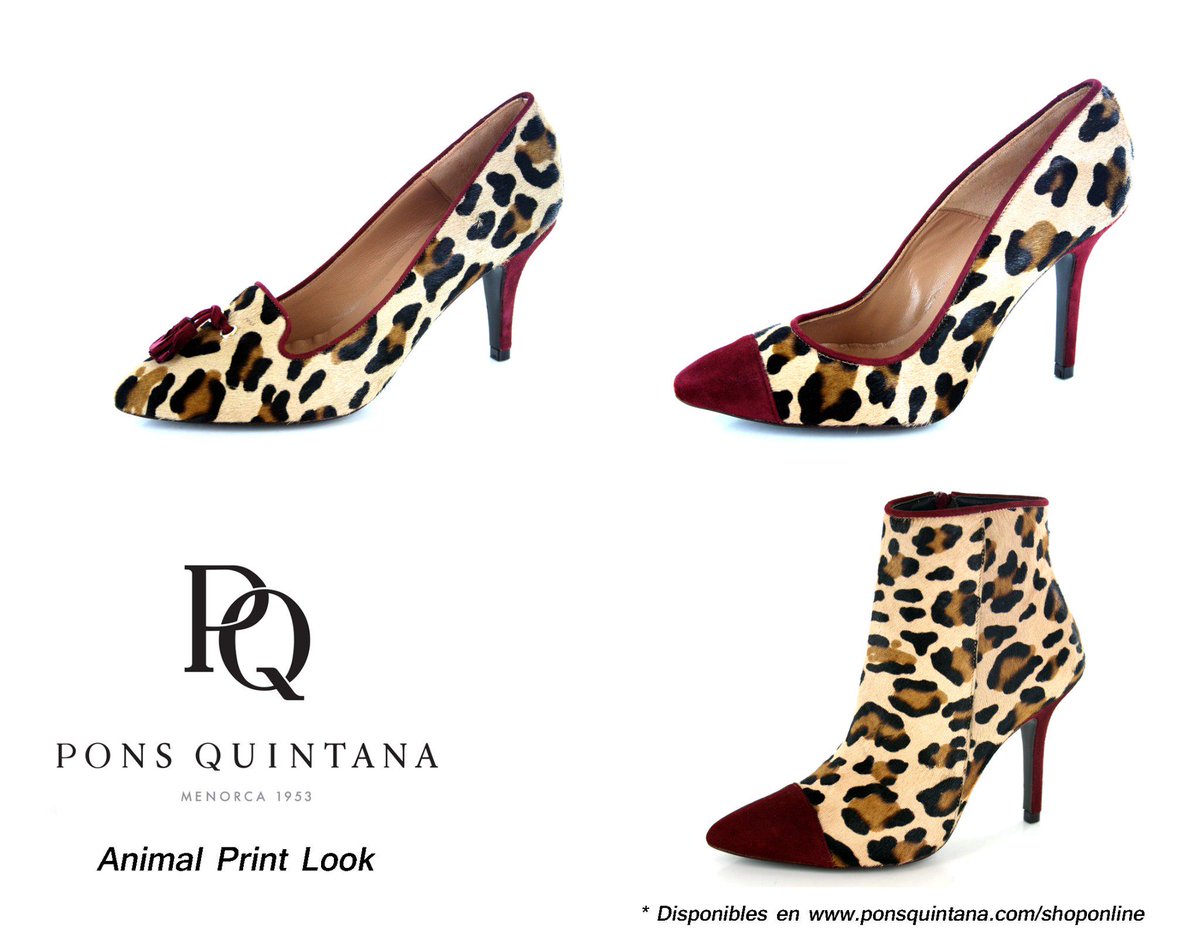 Animal Print Look <a href="/PonsQuintana/">Pons Quintana</a> #Menorca #calzado #PQ