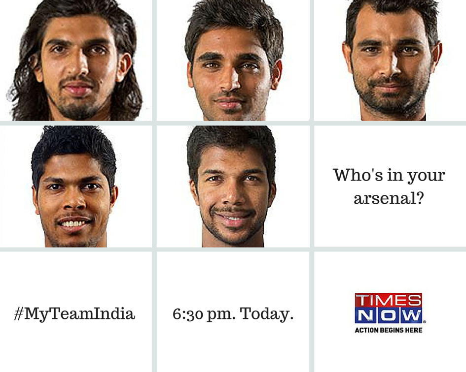 Özil 
'@timesnow: Choose your attack!

#MyTeamIndia, today at 6:30 pm. '