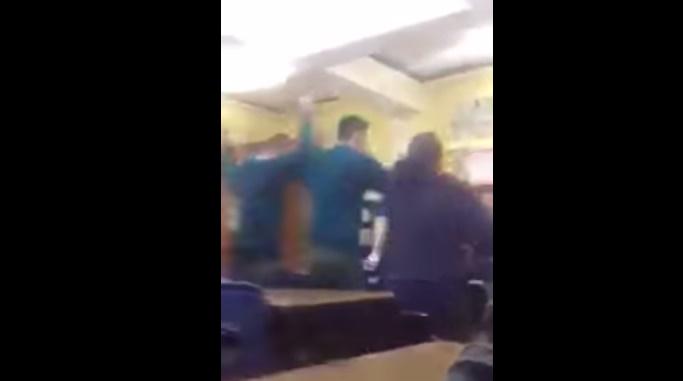 JOEdotie's tweet photo. Video: Irish lads trick their teacher into saying "180" and react in true darts fashion http://t.co/L3IWrd1AOO http://t.co/cJid1Rk1Fv