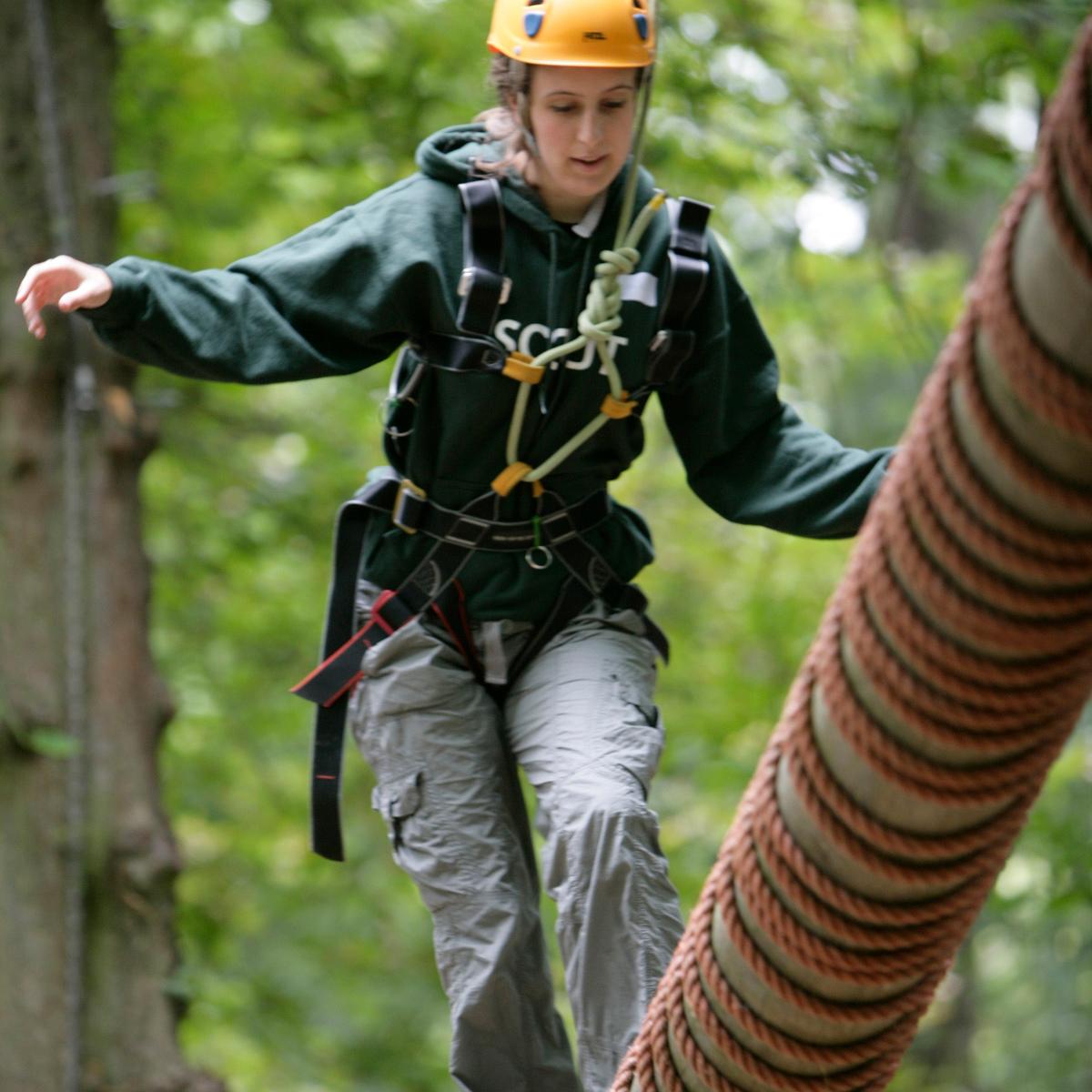Stuck for a New Year's resolution? How about overcoming your greatest fears with <a href="/UKScouting/">UKScouting</a>? Heights? Not a problem!
