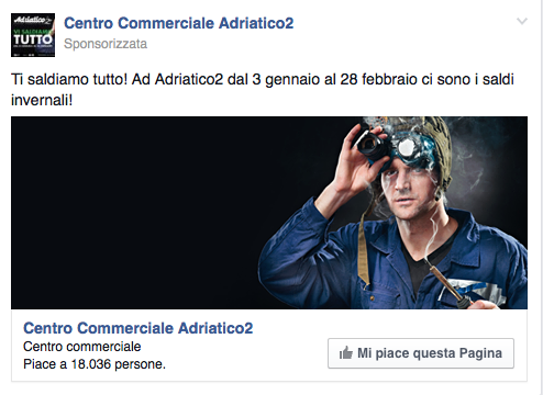 pelo1981's tweet photo. Al centro commerciale ci sono i sald...atori! Messaggio sponsorizzato!  #portogruaro #saldi #advertising #adriatico2 http://t.co/OMipuzoKMS
