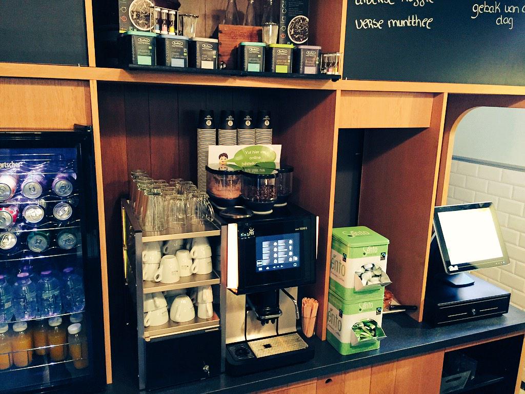 #Koetshuis <a href="/gemTiel/">gemeente Tiel</a>  @VersCatering prachtige Lunchlocatie met onze #Sento Fairtrade #MaxHavelaar Koffielijn