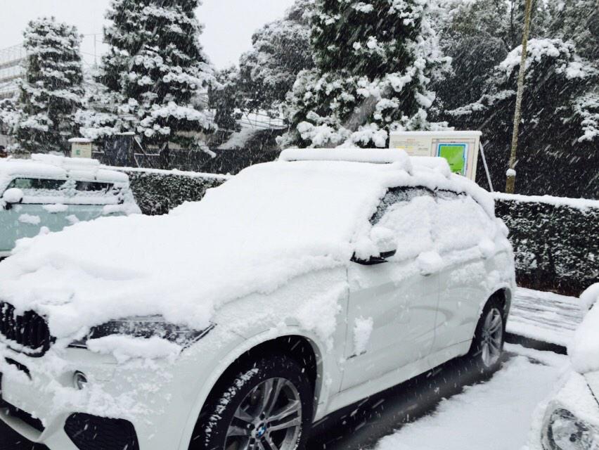 MiMipearl's tweet photo. @bmwjapan 載せていただきありがとうございます！京都56年ぶり大雪でした。 http://t.co/KCRNT4hV1R