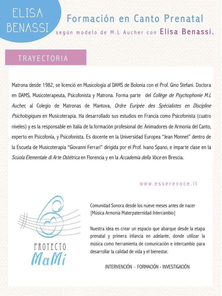 canto_prenatal's tweet photo. Formación en #CantoPrenatal ¡Últimas plazas! #matronas #embarazo http://t.co/bdqQwQZFCV