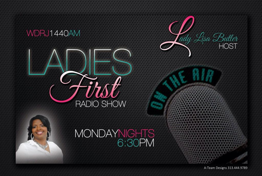 PastorDButler's tweet image. Check out the flyer &amp;amp; tune in #tonight to #TheLadiesFirstRadioShow with host First Lady Lisa Butler @6:30PM!