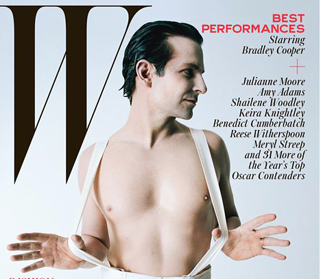 Happy 40th, Bradley Cooper! He stripped down to his birthday suit for W magazine. PICS --  