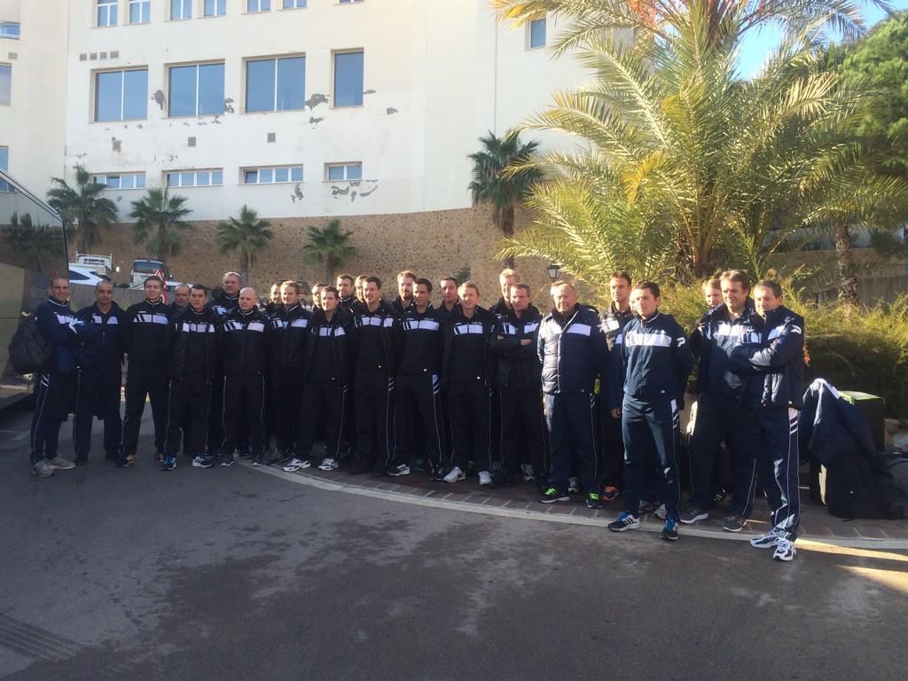 GuyDejaeghere's tweet image. #stagerefs Spain Technical session now at @LaMangaClub