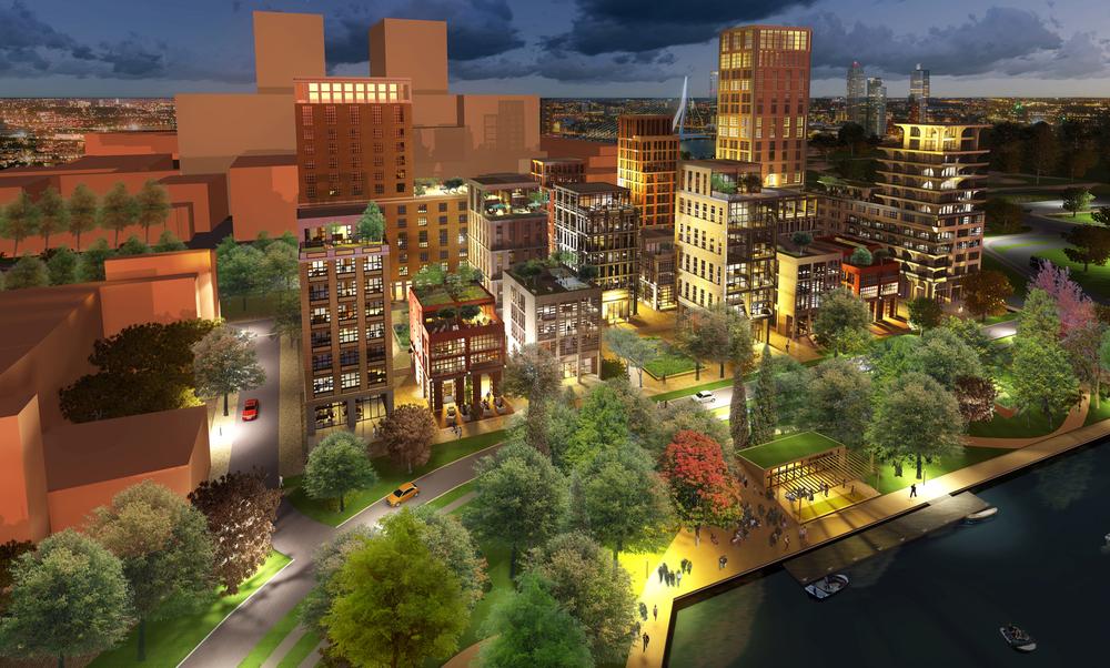 Mooi! Met goed gebruik van #dak RT <a href="/architectenweb/">Architectenweb</a>: Plan herontwikkeling Coolhaven Rotterdam architectenweb.nl/n36034