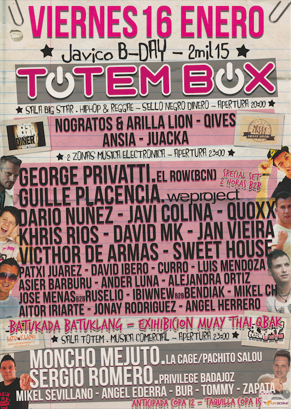 javicolinadj's tweet photo. 1,2..3!!YA ESTA AQUI, CON TU RT SORTEO 3 INVITACIONES!!
CARTELOFICIAL @ VIERNES 16/01 @BoxElectronica @InfoSalaTotem http://t.co/Pywy0ULjeJ