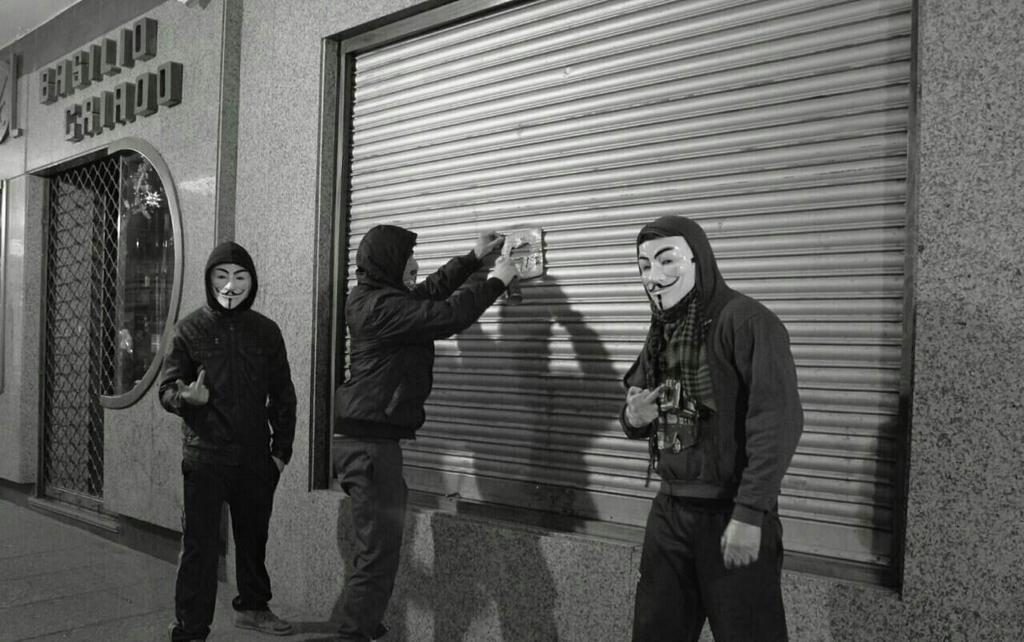 ArandaAntifa's tweet photo. No les dejaremos dormir http://t.co/3WHF6G9zEi